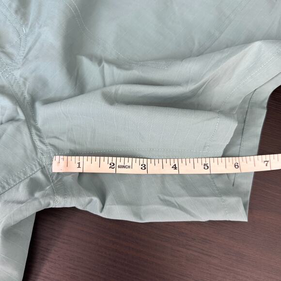 REI Trailmade Amphib Shorts Mens Medium Belted Ripstop Hiking Swim Tundra Teal M - Picture 9 of 10